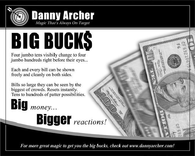 Big Bucks By Danny Archer 3495 